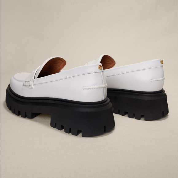 MAJE White Leather Loafers - Brand new in box - CURRENTLY ON SITE FOR $400+ - Picture 6 of 11